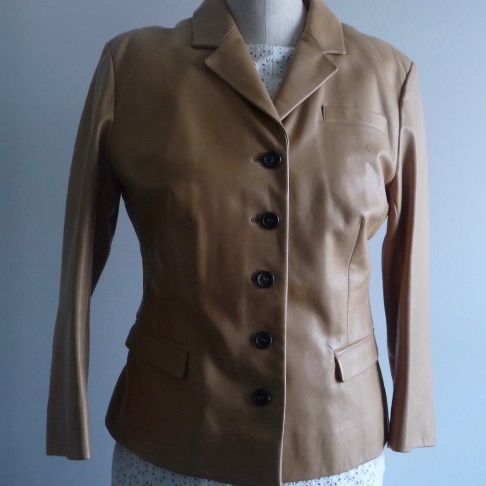 Prada leather jacket